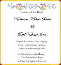 Marriage Invitation SMS
